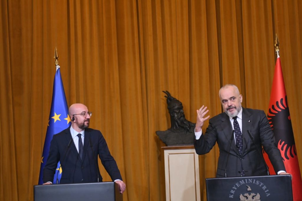 Presidenti i KE, Michel: Strategjia e zgjerimit do të bazohet në tre shtylla, Shqipëria duhet të jetë në BE