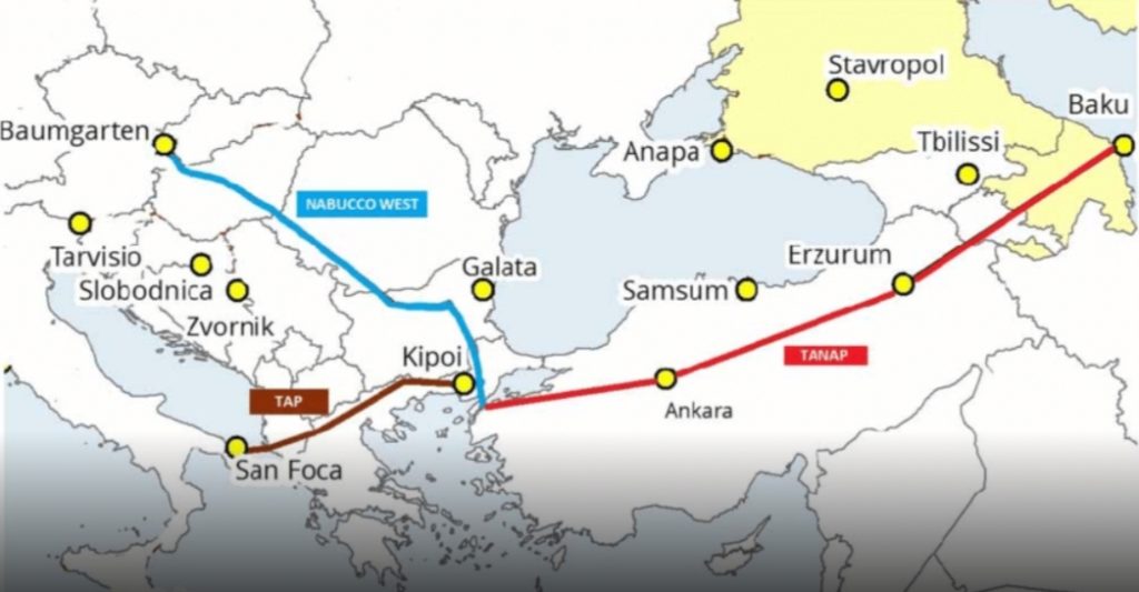 Shqipëria, rrugëkalimi i gazit rus për në vendet e Bashkimit Europian