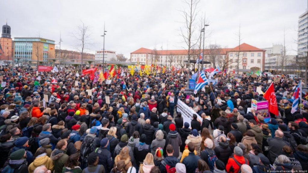 Gjermani, protesta kundёr ekstremizmit tё djathtё