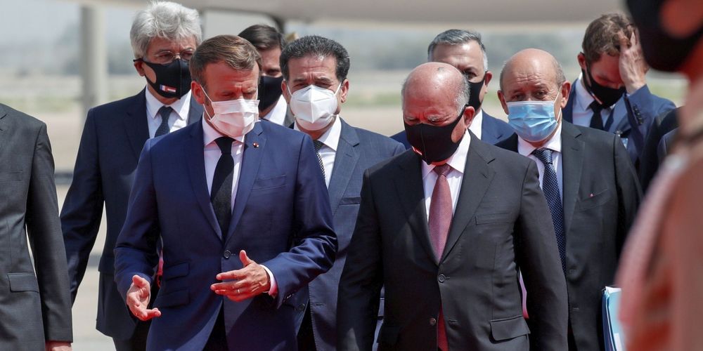 Macron, vizitë zyrtare në Bagdad për të mbështetur sovranitetin e Irakut