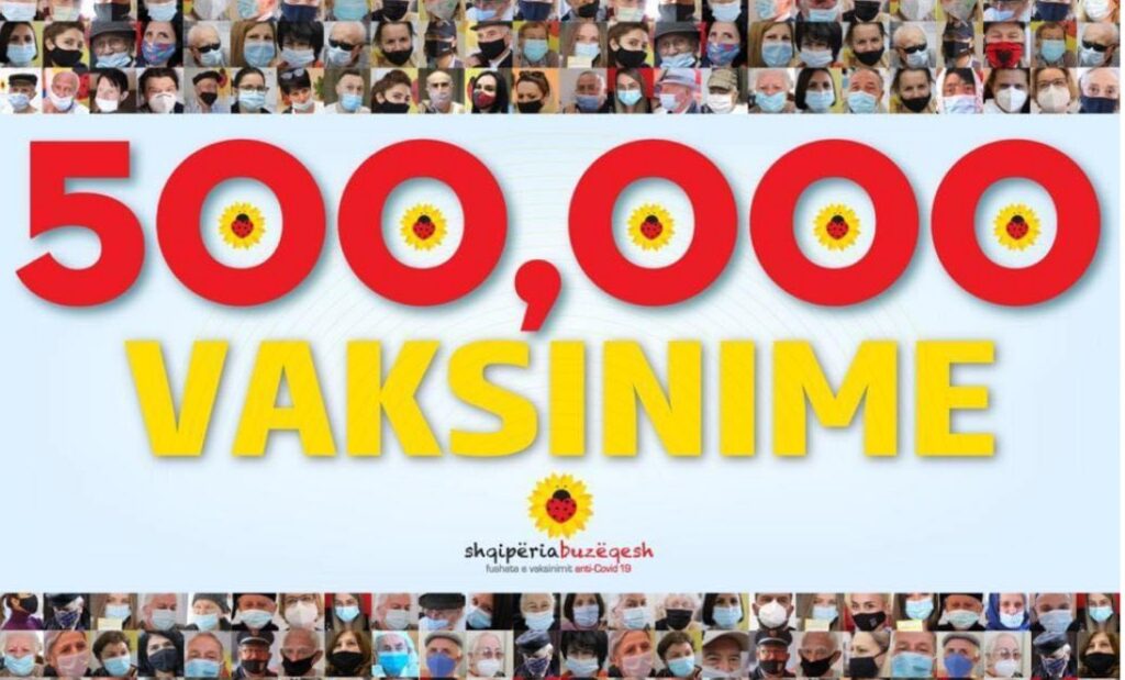 “29 ditë para afatit”/ Rama: Realizuam 500 mijë vaksinime. Vazhdojmë drejt objektivit 1 milionë