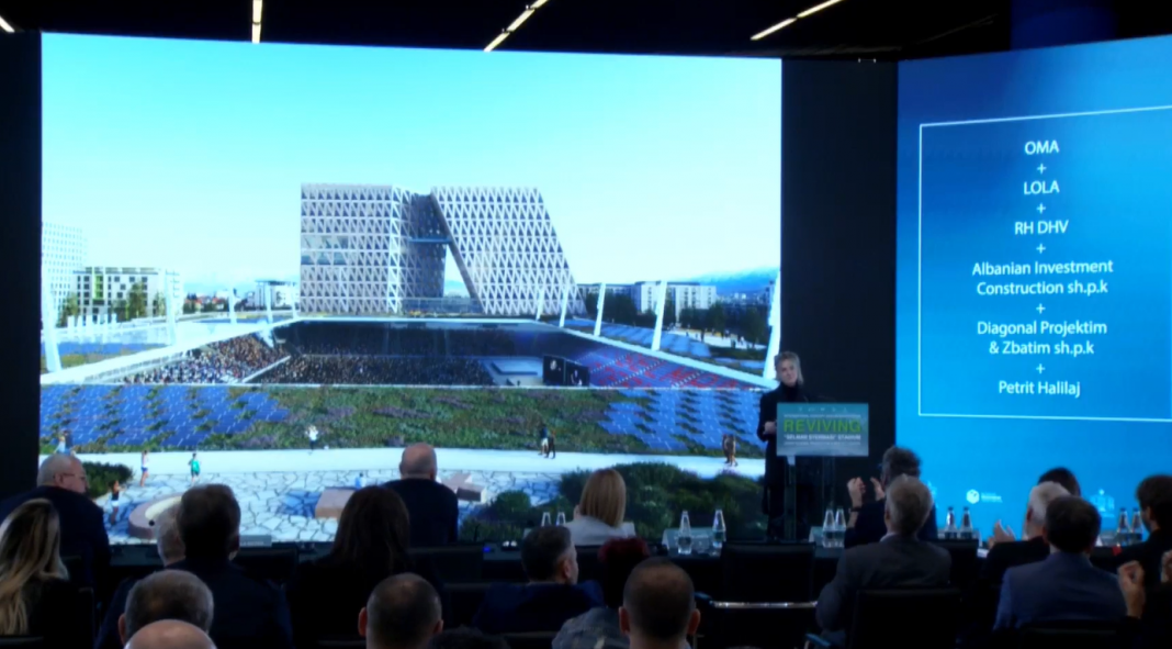 Stadiumi i ri “Selman Stërmasi”, shpallet fituese projektideja e studios arkitekturore “OMA”