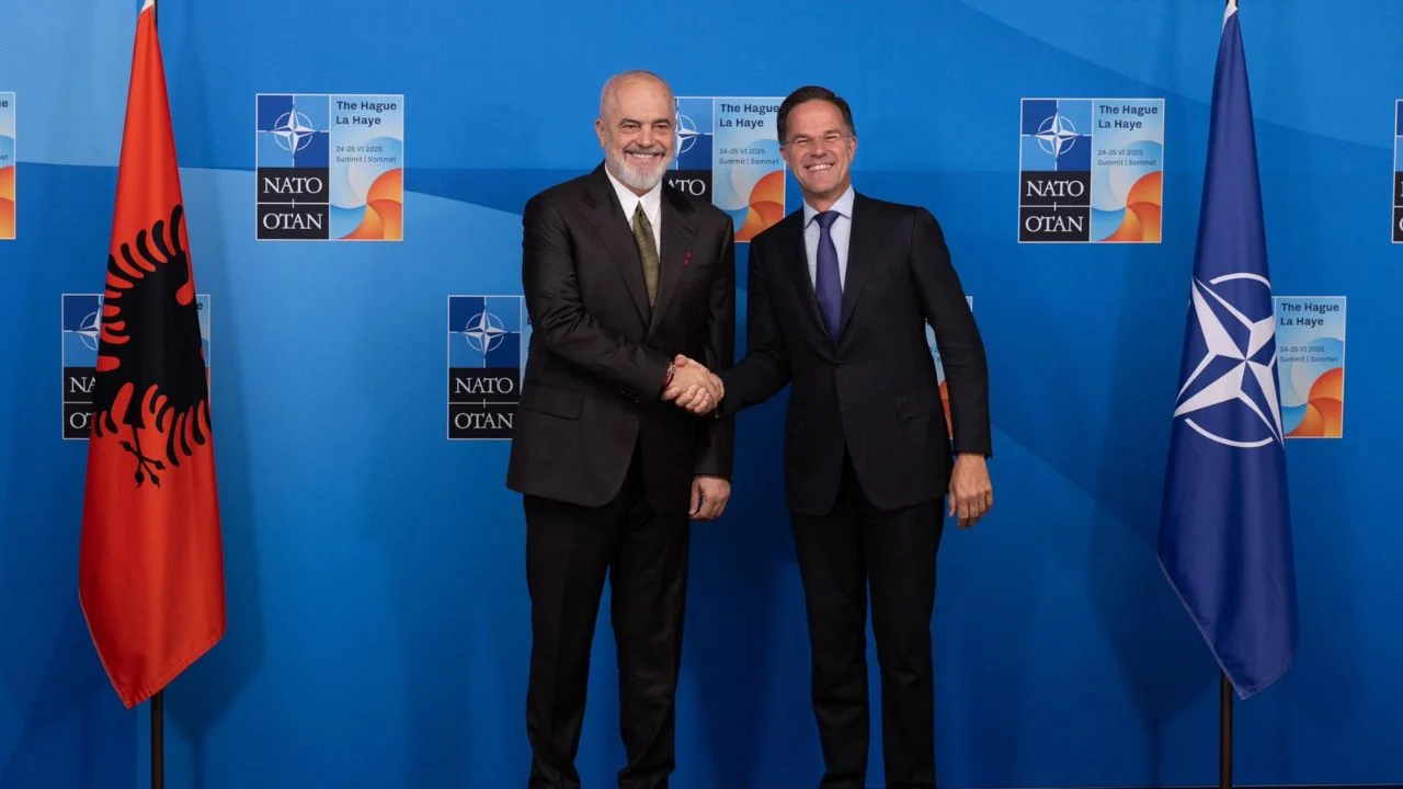 Rama diskuton me Sekretarin e Përgjithshëm të NATO-s, Mark Rutte për Portin e Ri të Durrësit: Aleanca do të angazhohet për terminalin ushtarak