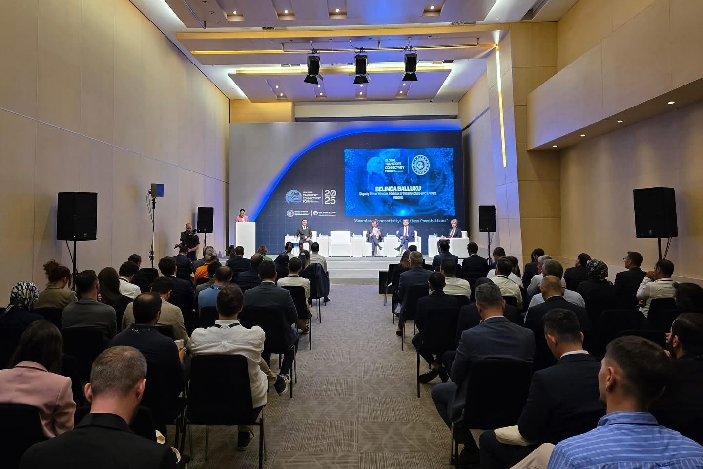 Forumi Global në Stamboll, Balluku: Shqipëria në nivel të ri me projektet ambicioze të porteve