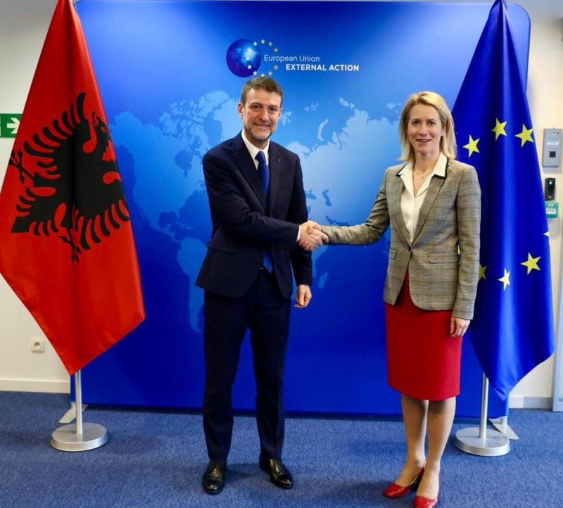 Hoxha takim me Kaja Kallas: Forcim i Partneritetit për Mbrojtjen dhe Sigurinë me BE, Shqipëria një aleat i besuar për sigurinë evropiane
