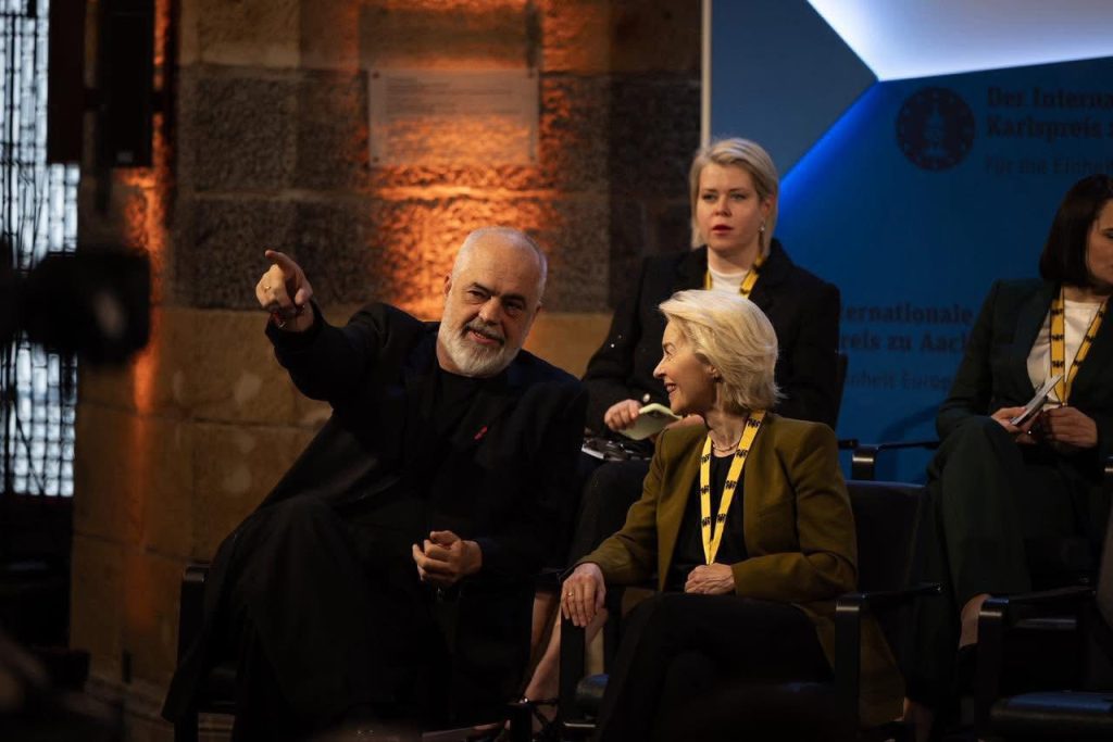 Rama në ceremoninë Charlemagne Prize për Mario Draghi: Një nga vlerësimet më të rëndësishme europiane