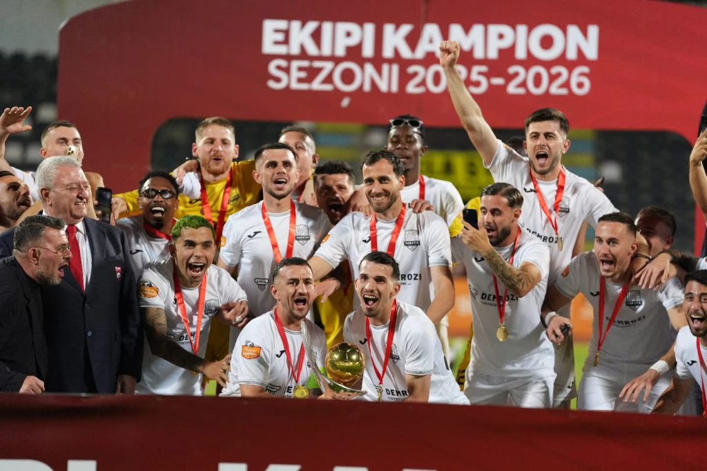 Egnatia shpallet kampione e Shqipërisë për herë të tretë radhazi, Elbasanit nuk i mjafton fitorja