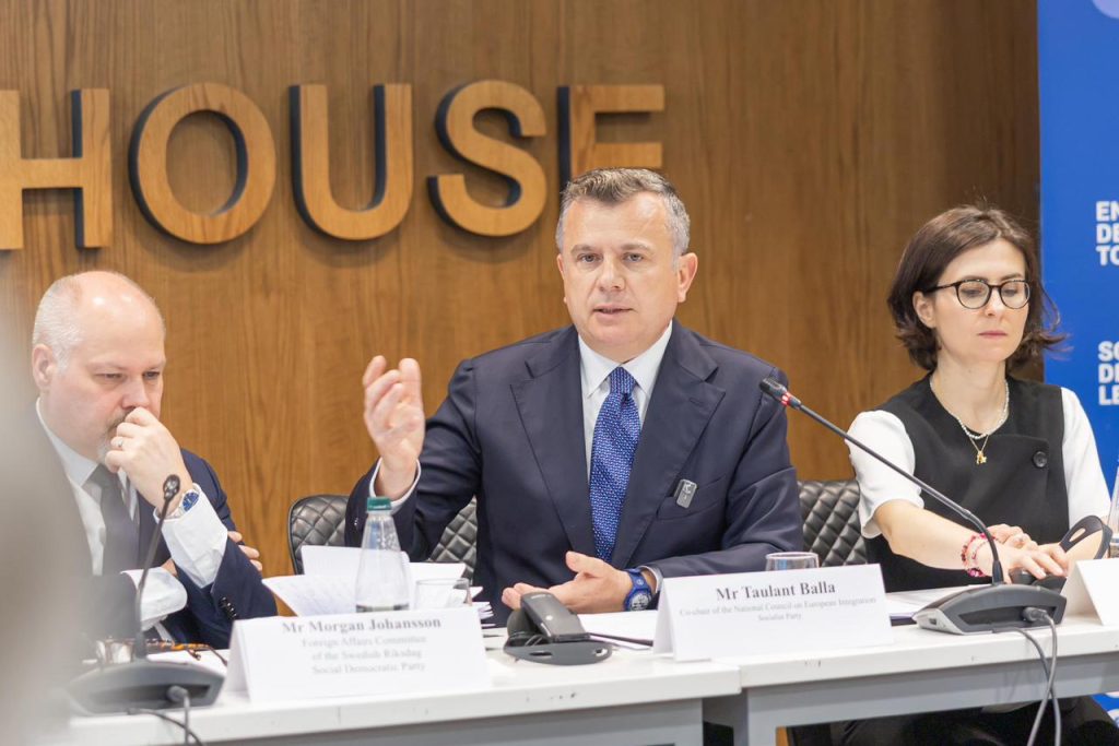 Dialogu Shqipëri–Suedi për integrimin, Balla: Shqipëria më pranë se kurrë BE-së, objektivi i ynë mbyllja e negociatave brenda 2027