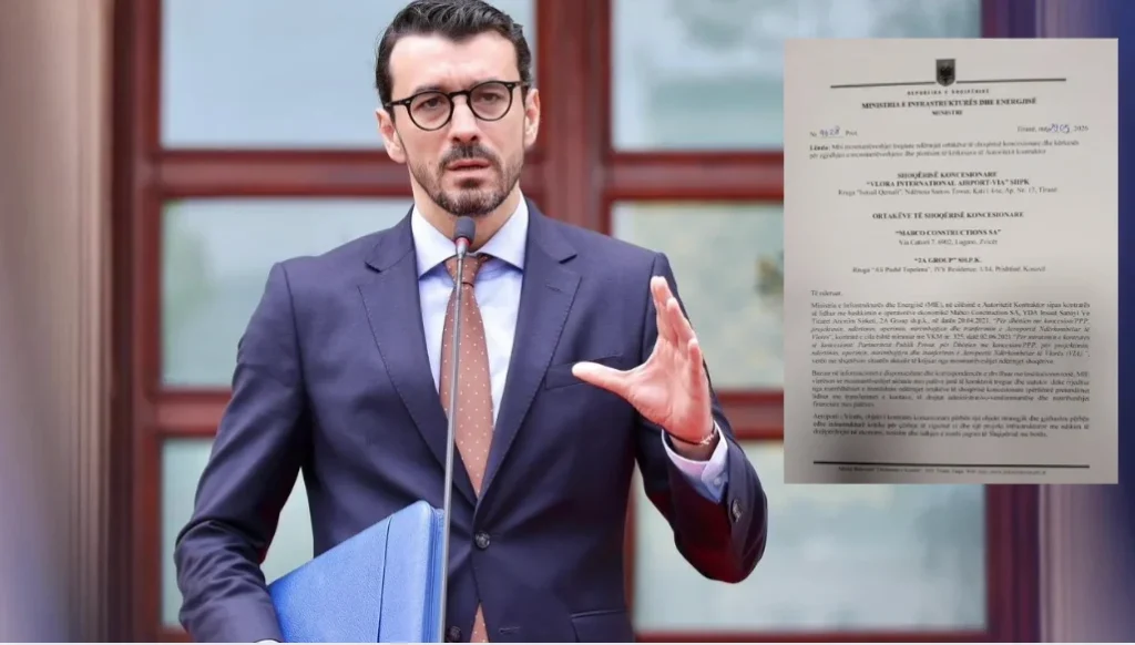 Karakaçi ultimatum kompanive të Aeroportit të Vlorës: Zgjidhni konfliktin brenda 30 ditësh