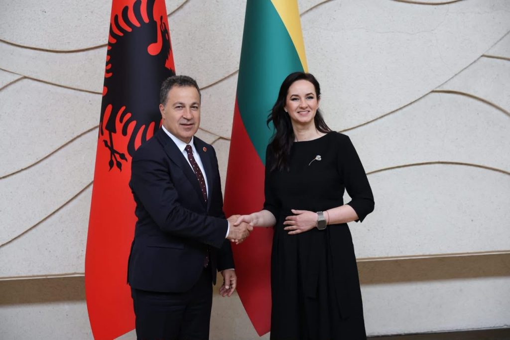 Peleshi në Lituani siguron mbështetje të re për integrimin europian të Shqipërisë