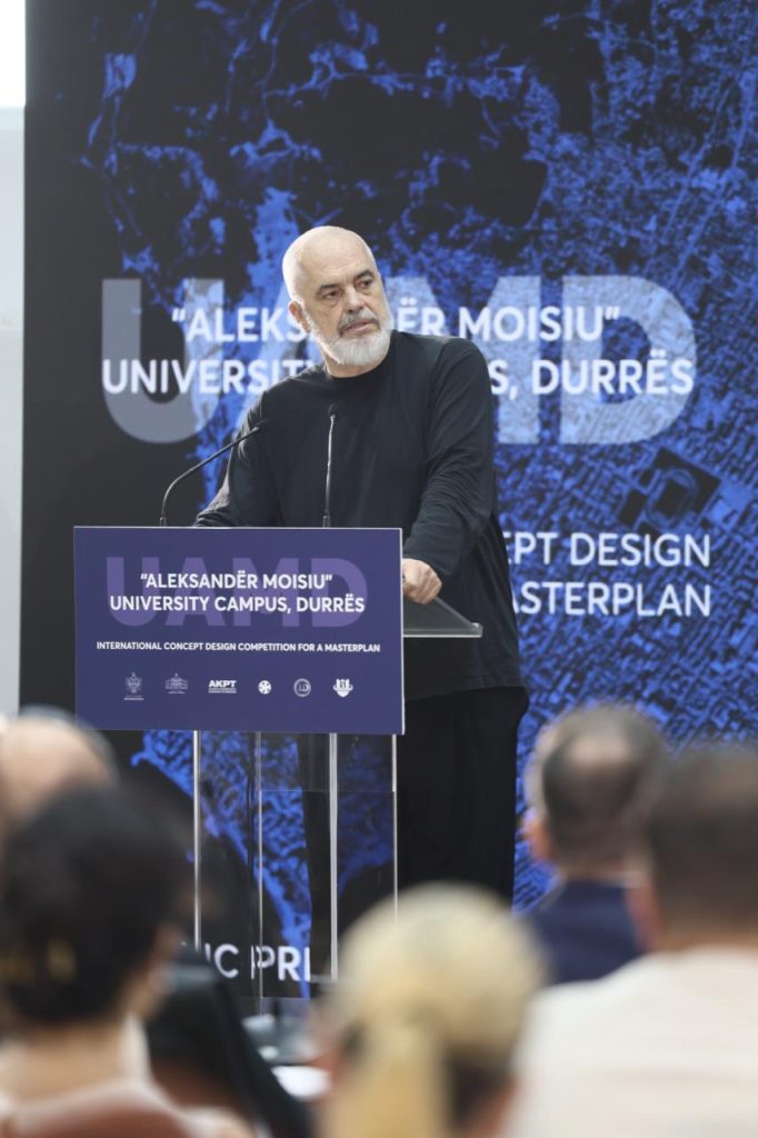 Rama: Juria studentore dhe projektet pro bono, dy risitë e konkursit për kampusin e UAMD