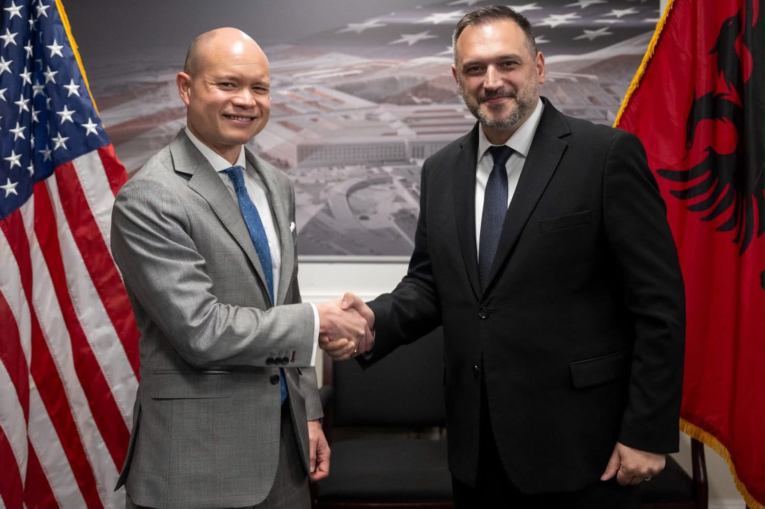 Nufi në Pentagon: SHBA mbetet partneri më strategjik i Shqipërisë