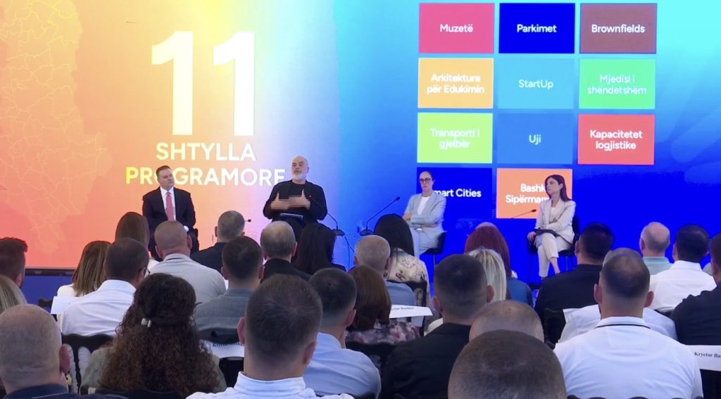 Rama prezanton “Rilindja Urbane 2.0”: 1.5 miliardë euro investime për qytetet, parkimet, muzetë dhe mjedisin