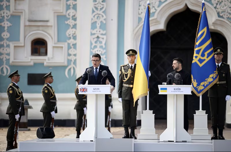 Burnham nga Kievi: Ukraina po mban gjallë “Flakën e Lirisë” së Evropës