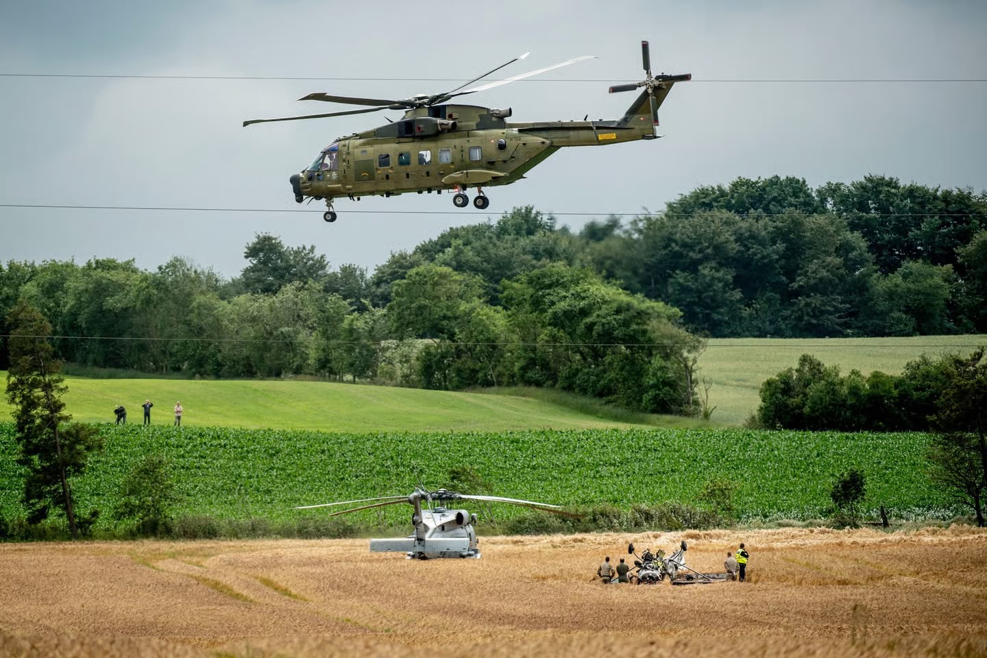 Fregata ruse lëshon sinjalizues ndriçues pranë helikopterit danez, Kopenhaga thërret ambasadorin e Moskës