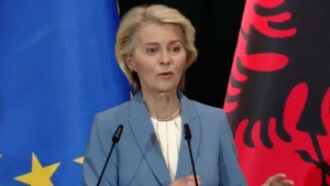 Von der Leyen: Shqipëria mes vendeve me më shumë progres, do të ketë udhërrëfyes konkret drejt BE-së