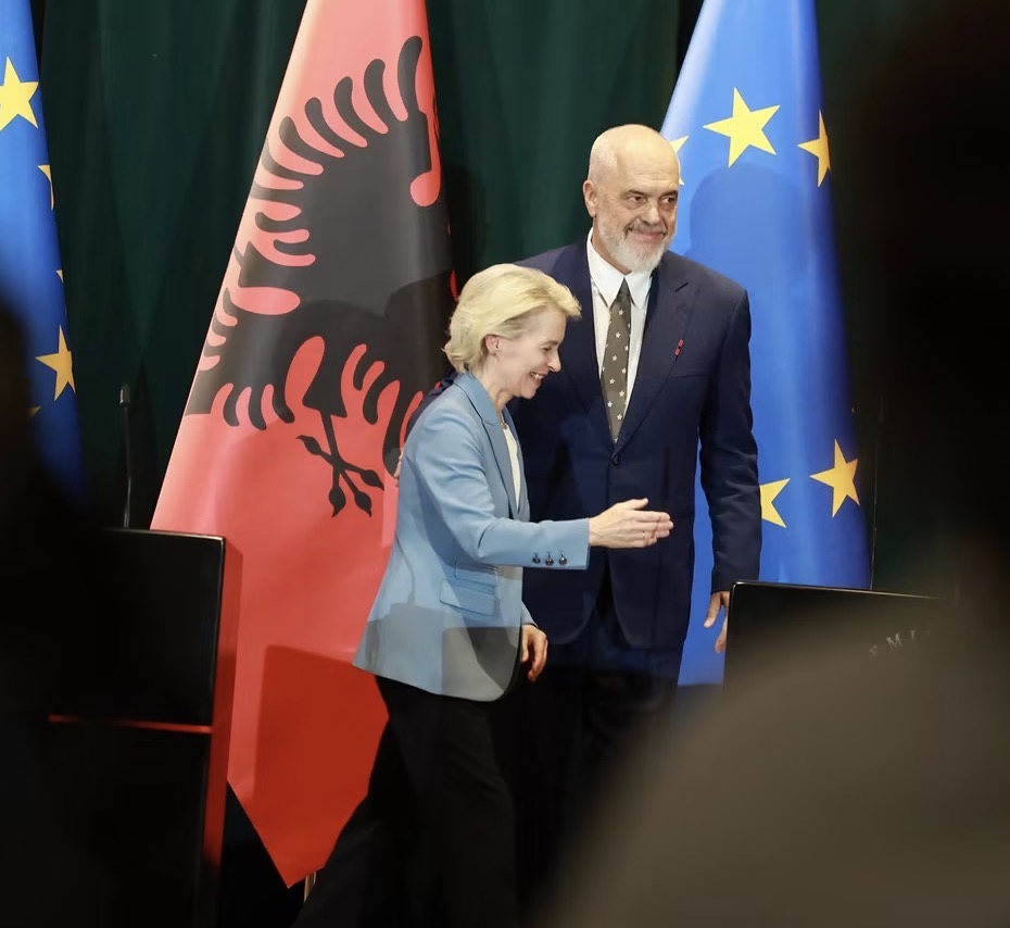 Von der Leyen: Hetimet tregojnë se sistemi po funksionon, Rama: Reforma në drejtësi nuk ndalet