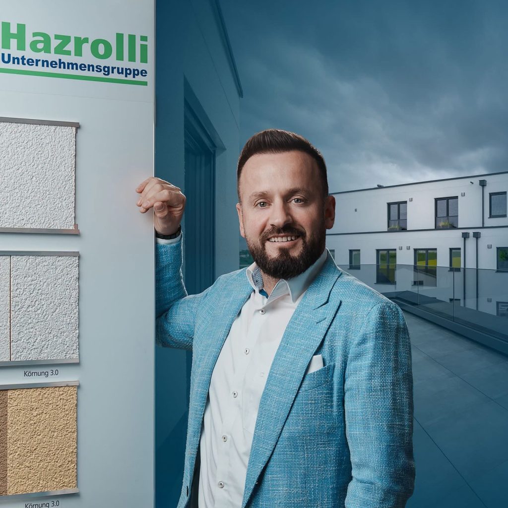 “Diplomatisches Magazin” portret sipërmarrësit shqiptar Burim Hazrolli, nga emigrant 16-vjeçar te drejtues i një grupi kompanish