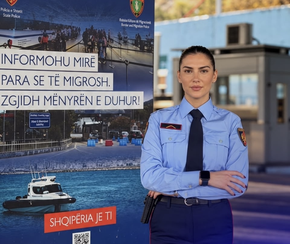 Nga Franca në uniformën blu, historia e policës nga Shkodra që ndoqi pasionin e saj