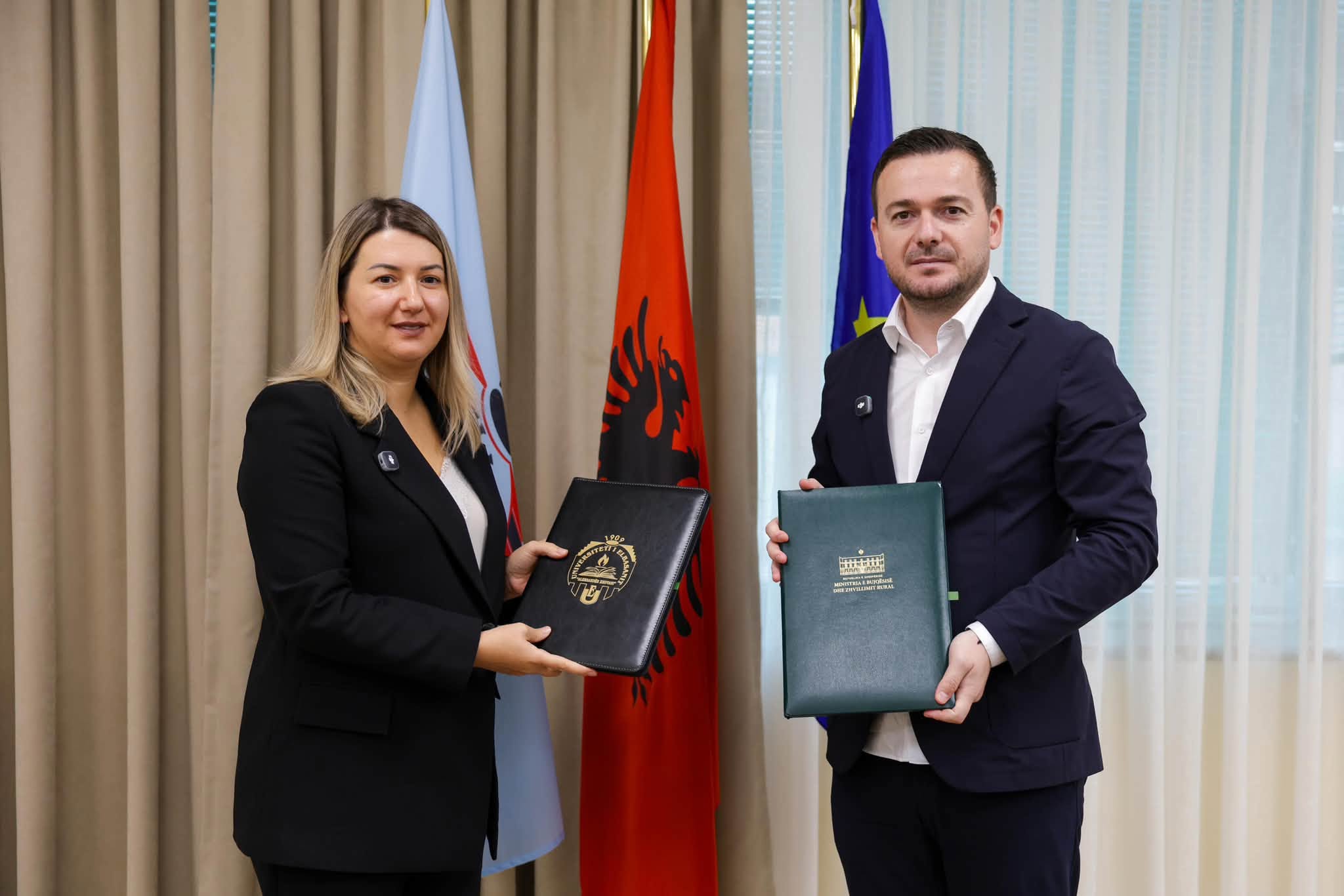 Marrëveshje me Universitetin e Elbasanit për kërkimin dhe inovacionin në bujqësi